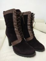 Лот: 15076254. Фото: 2. Сапожки зимние замша коричневые... Женская обувь