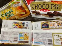 Лот: 21115110. Фото: 3. воздушный кекс lotte Custard cake... Продукты