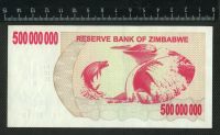 Лот: 10628951. Фото: 2. Зимбабве 500 000 000 долларов... Банкноты