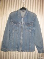 Лот: 14500235. Фото: 6. фирменный джинсовый пиджак 44...