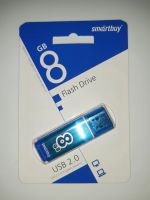 Лот: 15876517. Фото: 2. Флешка USB 8 Gb Smart Buy . Новая... Носители информации
