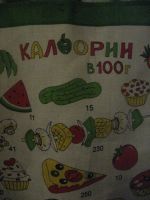 Лот: 5337748. Фото: 2. Полотенце кухонное "Каллории... Домашний текстиль