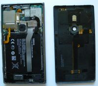 Лот: 8267470. Фото: 2. Телефон Nokia Lumia 925 раздавлен. Смартфоны, связь, навигация