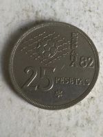 Лот: 16494210. Фото: 2. Испания 25 песет, 1980 г. Монеты