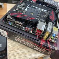 Лот: 19912336. Фото: 4. Материнская плата Msi b450i gaming... Красноярск