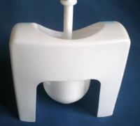 Лот: 4962698. Фото: 7. 🚽 Ёрш туалетный белый с декором...