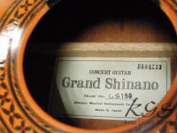 Лот: 12738002. Фото: 3. Grand Shinano GS-150 Concert Guitar. Музыкальные инструменты и оборудование