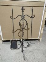 Лот: 15990762. Фото: 3. Набор каминный (кочерга, совок... Строительство и ремонт