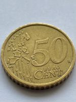 Лот: 21424553. Фото: 2. Монета 50 евроцентов 2002 год... Монеты