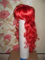 Лот: 9850728. Фото: 2. парик красный волнистый,новый. Аксессуары