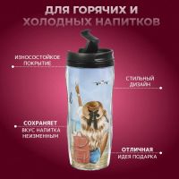 Лот: 24114757. Фото: 10. Термокружка пластик, 0.38 л, Daniks...