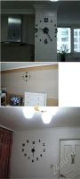 Лот: 1533366. Фото: 3. Часы DIY CLOCK 360 настенные креативные... Домашний быт
