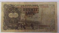 Лот: 20993093. Фото: 2. Латвия 10 лат 1937. Банкноты