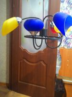 Лот: 6580110. Фото: 2. Люстра. Освещение