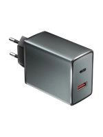 Лот: 22146495. Фото: 2. СЗУ OLMIO USB-C PD+USB-A 38W grey. Аксессуары