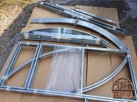 Лот: 11272669. Фото: 2. Теплица под поликарбонат оцинк... Парники, теплицы