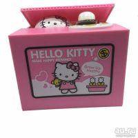 Лот: 11476873. Фото: 3. Копилка ящик "HELLO KITTY воришка... Сувениры, подарки