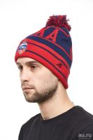 Лот: 13424016. Фото: 3. Шапка ПБК ЦСКА, Красный. Одежда, обувь, галантерея