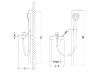 Лот: 3425671. Фото: 3. Смеситель 8006020. Строительство и ремонт