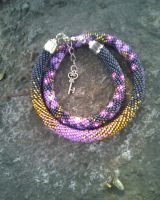 Лот: 18370521. Фото: 3. Ожерелье женское бисерное "Сакура... Красноярск