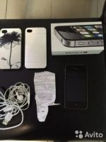 Лот: 6096273. Фото: 3. Apple iPhone 4s 8гб полный комплект... Красноярск