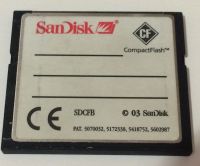 Лот: 12618513. Фото: 2. SanDisk SDCFB карта памяти. Носители информации