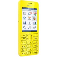 Лот: 3862963. Фото: 2. Nokia 206 Dual (Жёлтый) почти... Смартфоны, связь, навигация
