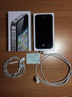 Лот: 3509693. Фото: 2. iPhone 4s 16Gb black (б/у, куплен... Смартфоны, связь, навигация