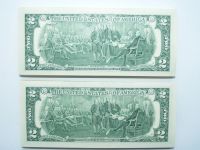 Лот: 21019141. Фото: 7. 2 доллара США UNC 10 шт. одним...