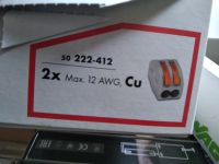 Лот: 17383477. Фото: 2. Зажим безвинтовой 222-412 Wago... Строительные материалы