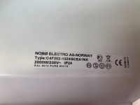 Лот: 12088369. Фото: 3. Обогреватель NOBO 2000w. Строительство и ремонт