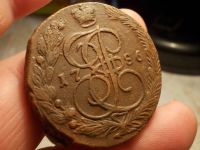 Лот: 15881965. Фото: 5. Отличные 5 копеек 1786 года, ЕМ...