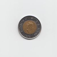 Лот: 11649428. Фото: 2. Канада 2 доллара 1996 Медведь. Монеты