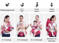 Лот: 23337751. Фото: 3. Рюкзак-переноска для детей Leotex... Одежда, обувь, галантерея