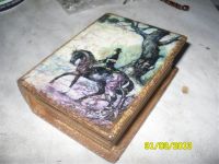 Лот: 2690450. Фото: 2. Шкатулка - книга 8*11 см. Предметы интерьера