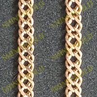 Лот: 23345960. Фото: 3. Золотая цепочка плетение-Двойной... Красноярск