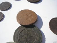 Лот: 8178538. Фото: 2. Денга 1748 года. Брак смещение... Монеты