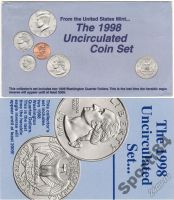 Лот: 5920533. Фото: 2. 1998 г. США Годовой набор (P-D... Монеты