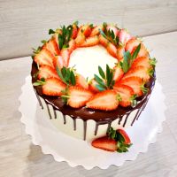 Лот: 7845952. Фото: 3. Торт с подтеками. Продукты