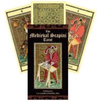 Лот: 21315950. Фото: 2. Карты Таро "Medieval Scapini Deck... Сувениры