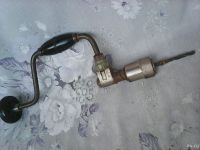 Лот: 13050983. Фото: 2. Дрель ручная-коловорот. СССР... Инструмент и расходные