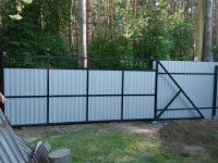 Лот: 17243035. Фото: 8. Откатные ворота с калиткой