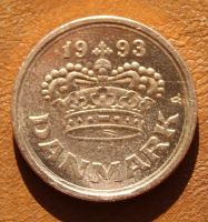 Лот: 11563131. Фото: 2. Дания 25 эре . 1993 г . Монеты