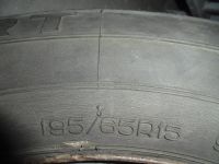 Лот: 4376020. Фото: 4. Продам комплект шин 195/65/15... Красноярск