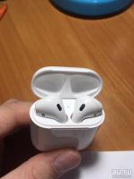 Лот: 13662681. Фото: 2. Оригинал AirPods. Аудиотехника