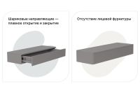 Лот: 23937581. Фото: 4. Туалетный столик навесной Hoff... Красноярск