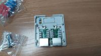Лот: 21972238. Фото: 2. Качественная розетка RJ45 Nikomax... Сетевые устройства