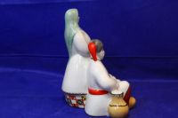 Лот: 19706305. Фото: 3. Фарфоровая статуэтка На базаре... Коллекционирование, моделизм