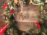 Лот: 10587817. Фото: 2. Елочное Украшение Деревянное 2018. Новый год!