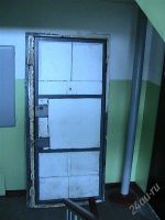 Лот: 1604582. Фото: 3. Дверь железная входная б.у. Строительство и ремонт